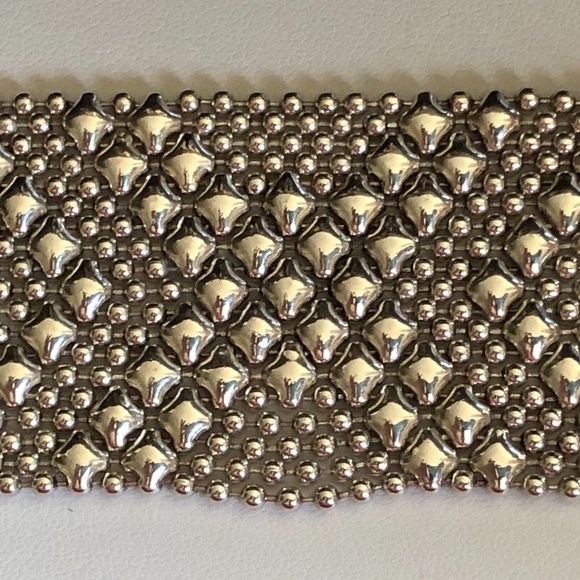 Sergio Gutierrez Liquid Metal B44 Silver Mesh Bracelet - Picture 4 of 8